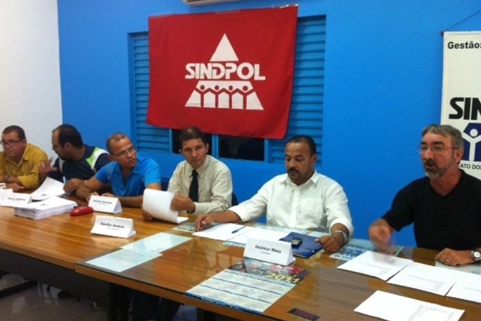 Representantes do Sindpol