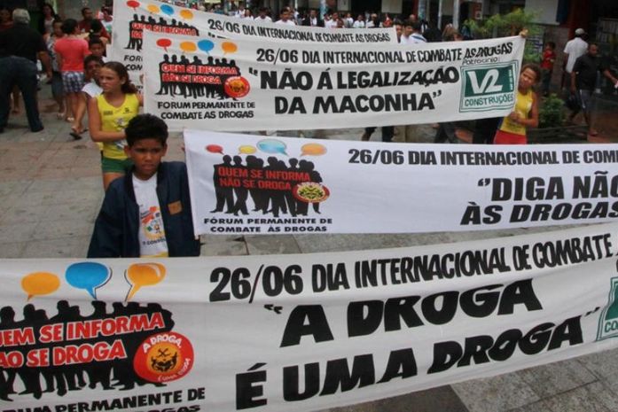 Fórum Permanente de Combate às Drogas promove caminhada
