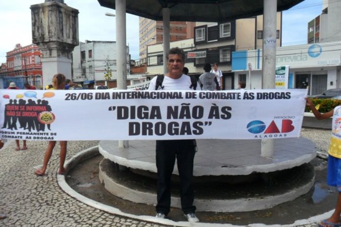 Ações marcam o 'Dia Nacional de Combate às Drogas' em Maceió