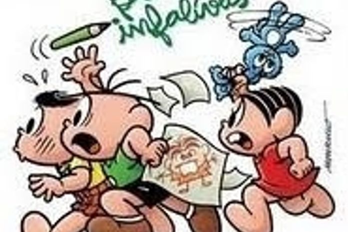 Mais um plano infalível e "secleto" do Cebolinha