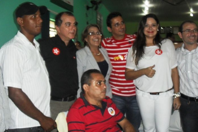 Deputada Célia Rocha (PTB) levou seu apoio ao grupo de oposição