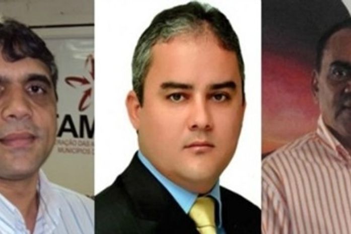Três prefeitos presos
