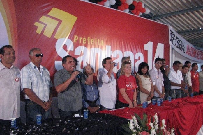 Santana Mariano lança candidatura ao lado de Célia Rocha, Luiz Dantas e Inácio Loyola