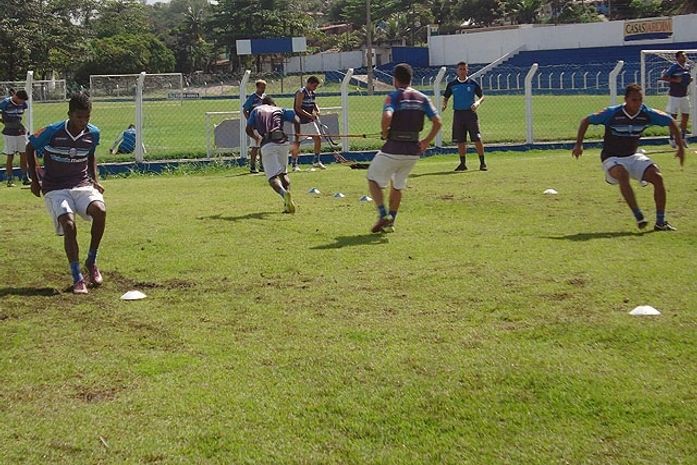 Treino do CSA no Mutange.