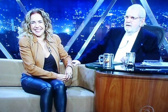 Daniela no Programa do Jô Soares