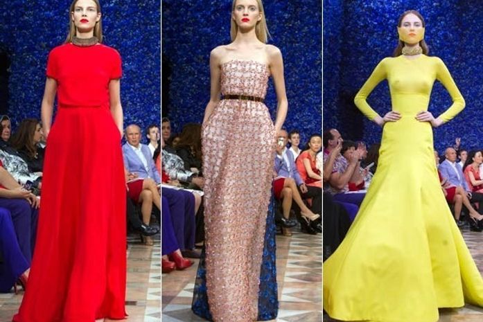 Coleção outono/inverno apresentada por Simons foi, principalmente, uma homenagem a Christian Dior