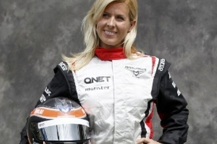 Piloto espanhola da Marussia bate em teste e sofre ferimentos na cabeça