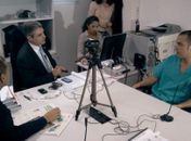 Luiz Alberto Bernadino durante depoimento