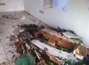Muro da Escla Rosalvo Lôbo desaba sobre Delegacia do 2° Distrito