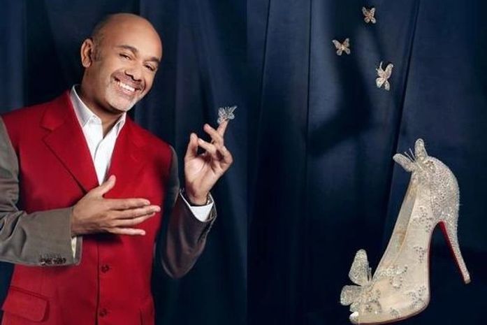Christian Louboutin recria sapatinho de cristal da Cinderela