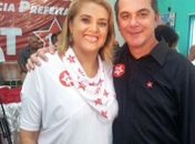 Sheila Duarte e Ronaldo Medeiros