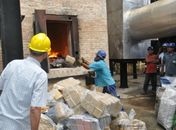 Droga foi incinerada 
