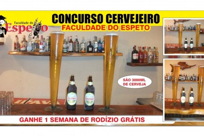 Faculdade do Espeto promove concurso do cervejeiro!