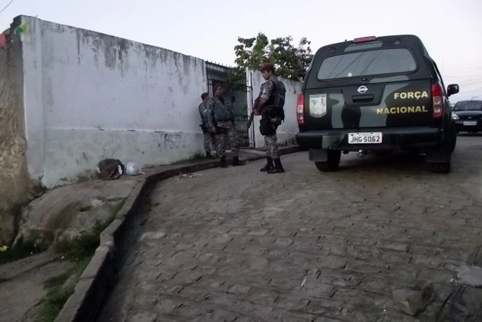 Força Nacional participou da ação