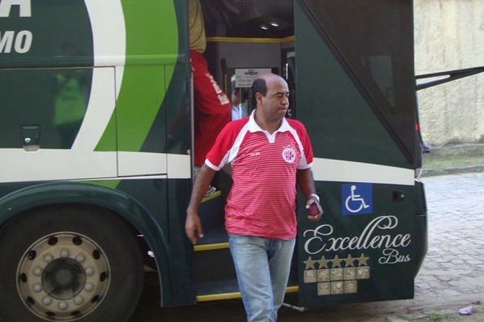 Chegada do América-RN