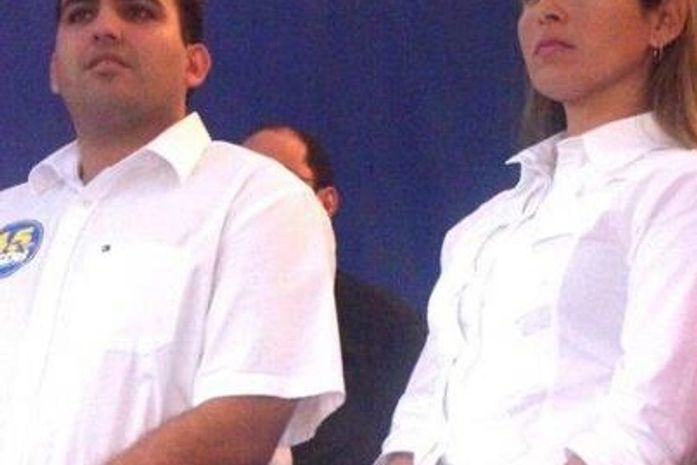 Renatinho e a Katarine Camelo