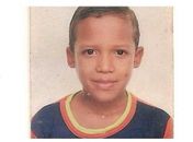 Menor  desaparecido Rafael da Silva Santo