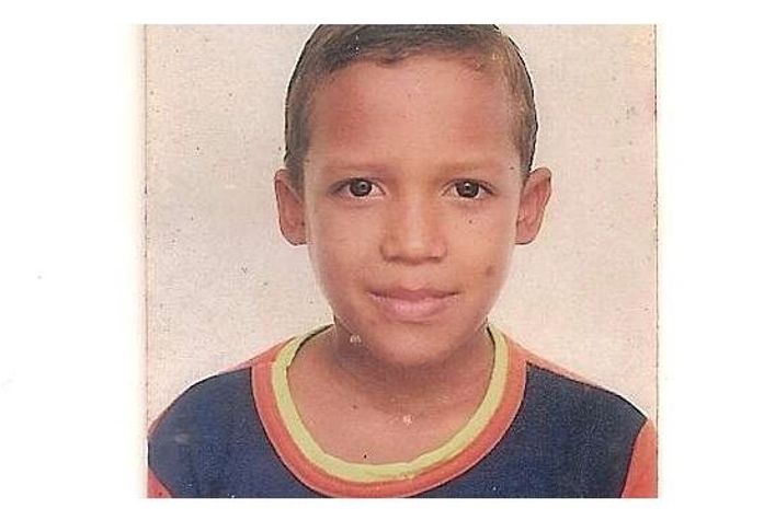 Menor desaparecido Rafael da Silva Santo
