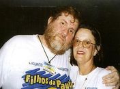 Freitas Neto e esposa