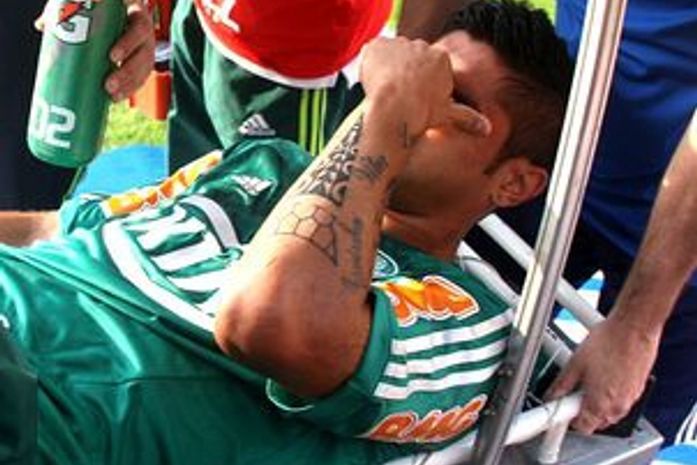 Luan desfalca o Verdão por pelo menos mais um mês