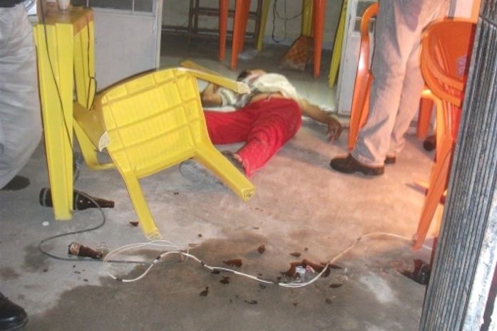 Movimentação foi intensa no local do crime