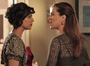 Rodrigo flagra a discussão entre Miriam e Elisa 