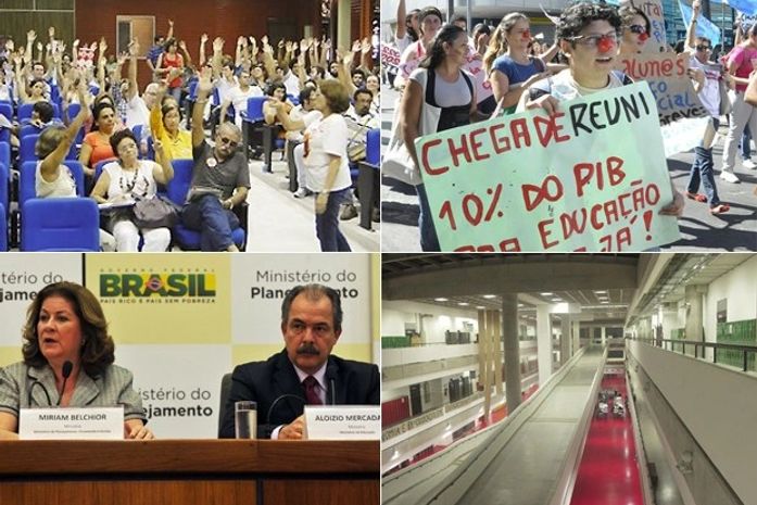 Reunião fracassa e greve dos professores universitários continua