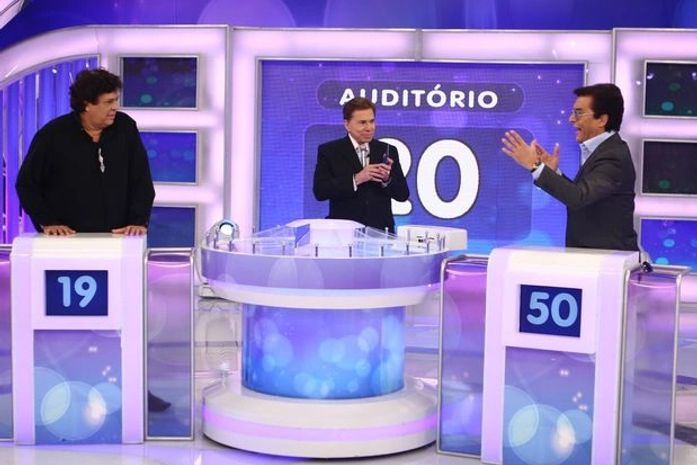 "Eram três bichas loucas", brinca Silvio em atração com Magal e Nahim