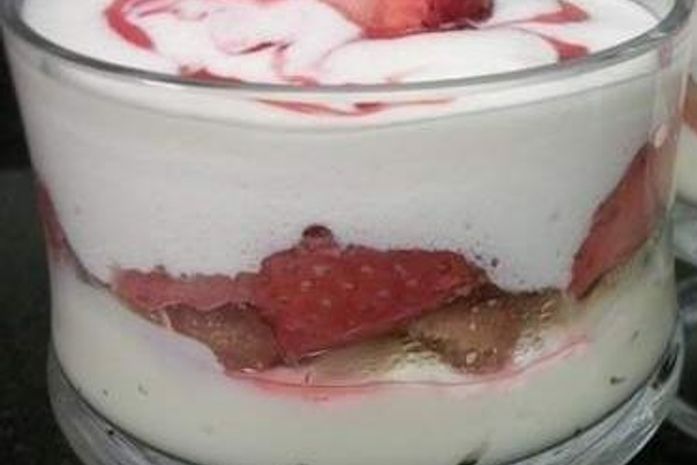 Pavê de morango: Uma bela sobremesa