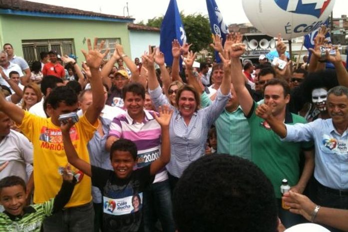 Caminhada de Celia no bairro de Brasilia