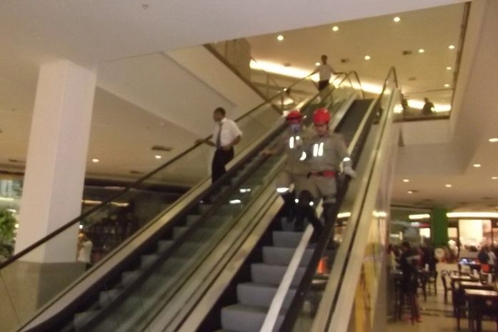 Incêndio no Maceió  Shopping 
