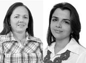 Quitéria Berto (PP)  e Juliana Almeida (PMDB) 