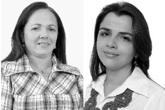 Quitéria Berto (PP)  e Juliana Almeida (PMDB) 