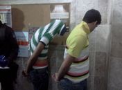 Dupla presa em operação do MP
