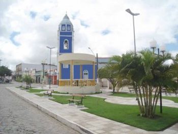 Praça central de Limoeiro de Anadia