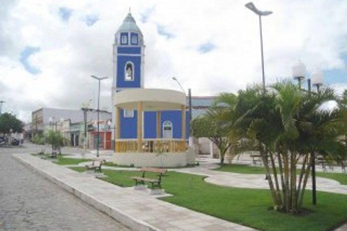 Praça central de Limoeiro de Anadia