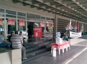 Paralisação na Eletrobrás.
