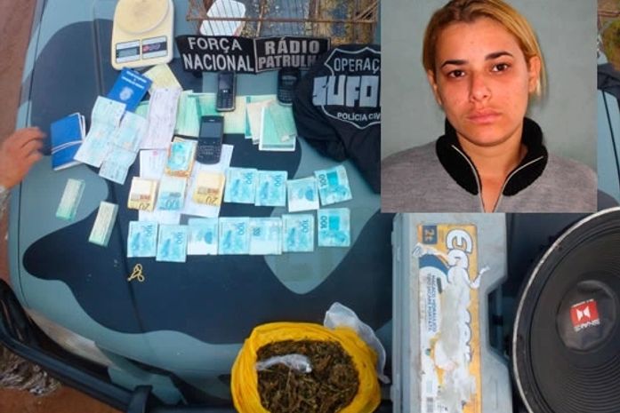 Ex-dançarina é presa em operação contra o tráfico