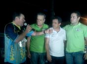 Prefeito Cicero Alemda, Ronaldo Lesa, Mosart Amaral e Renanzinho
