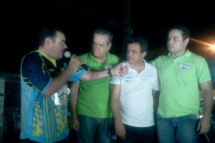 Prefeito Cicero Alemda, Ronaldo Lesa, Mosart Amaral e Renanzinho