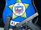 Arma apreendida com  José Itamar Belisário Cavalcante
