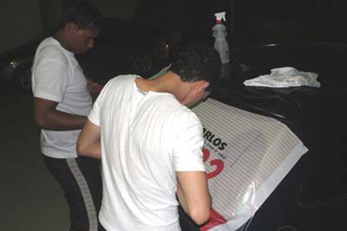 Detran alerta para plotagens de veículos em época de eleição