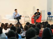 Rui, o primeiro candidato de prefeito de Maceió ter contato com estudantes