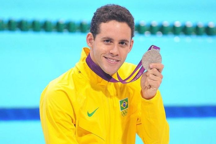 Thiago Pereira, medalha de prata