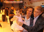 Marcel Luiz, sua esposa, advogada Elaine e garota Lara