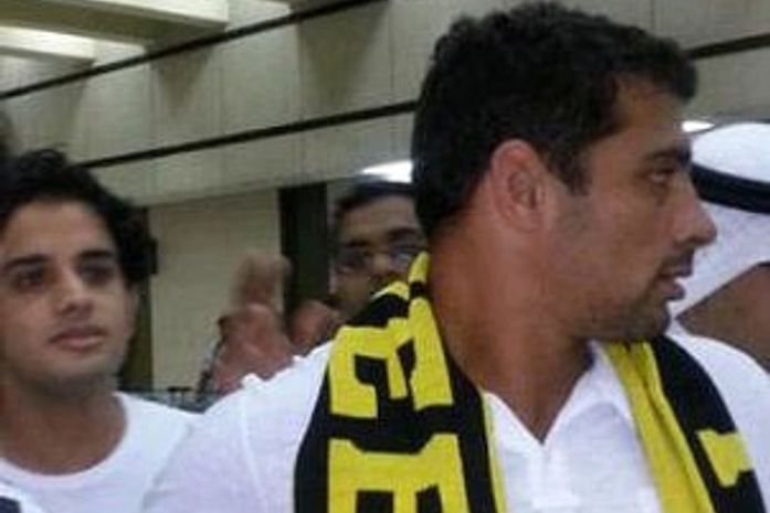 Na chegada a Arábia, Diego Souza é chamado de 'Deigo Suaza'