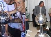 Corinthians quebra a taça da Libertadores menos de um mês depois da conquista histórica