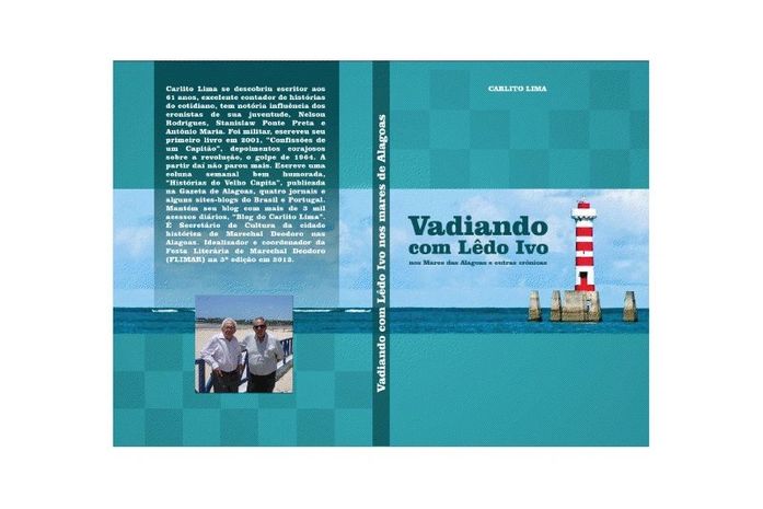 Carlito Lima lança mais um livro de crônicas e pequenos contos em Maceió