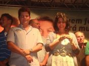 Fernando Lyra com sua mãe, Tereza Collor em campanha politica na cidade de Atalaia.