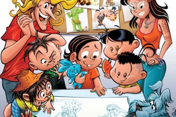 Capa da nova Turma da Mônica